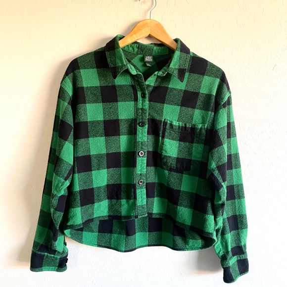 wild fable Tops - Wild Fable Flannel Crop
